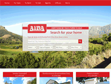 Tablet Screenshot of aida.co.za